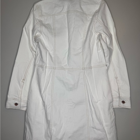 Frye Cream Button-Down Dress - Picture 3 of 3